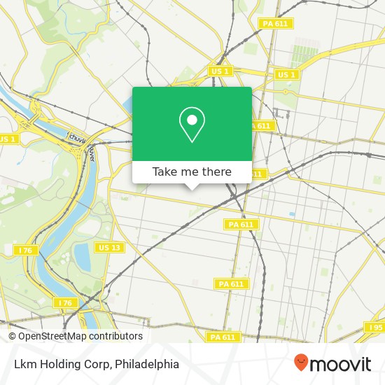 Lkm Holding Corp map