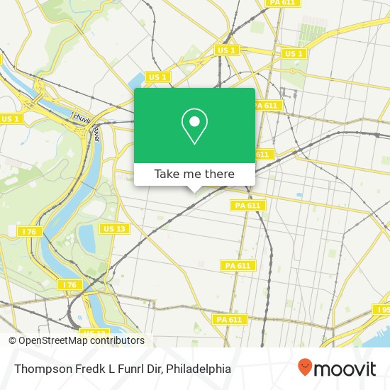 Thompson Fredk L Funrl Dir map