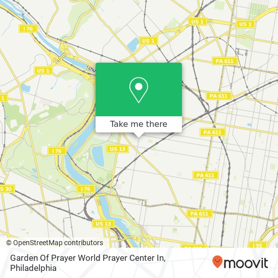 Garden Of Prayer World Prayer Center In map