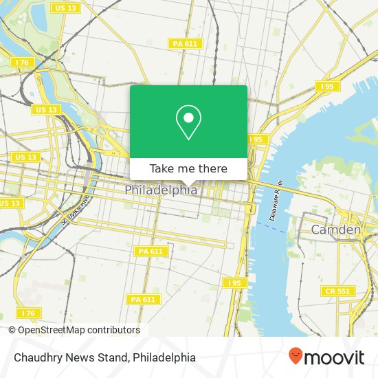 Chaudhry News Stand map