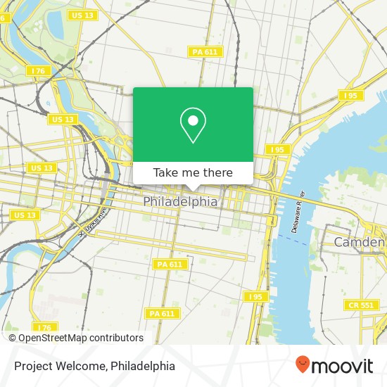 Project Welcome map