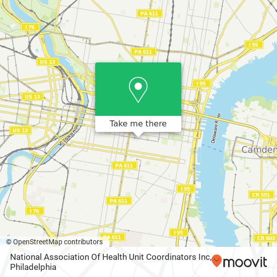 Mapa de National Association Of Health Unit Coordinators Inc