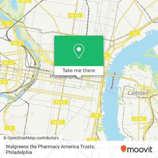 Walgreens the Pharmacy America Trusts map