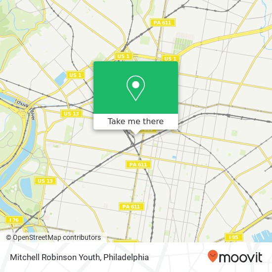 Mitchell Robinson Youth map