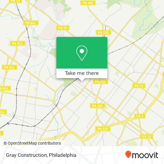 Mapa de Gray Construction