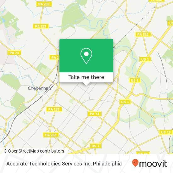 Mapa de Accurate Technologies Services Inc