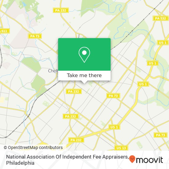 National Association Of Independent Fee Appraisers map