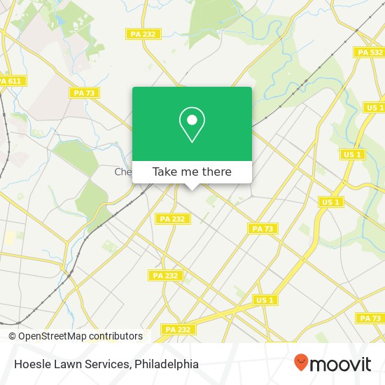 Mapa de Hoesle Lawn Services