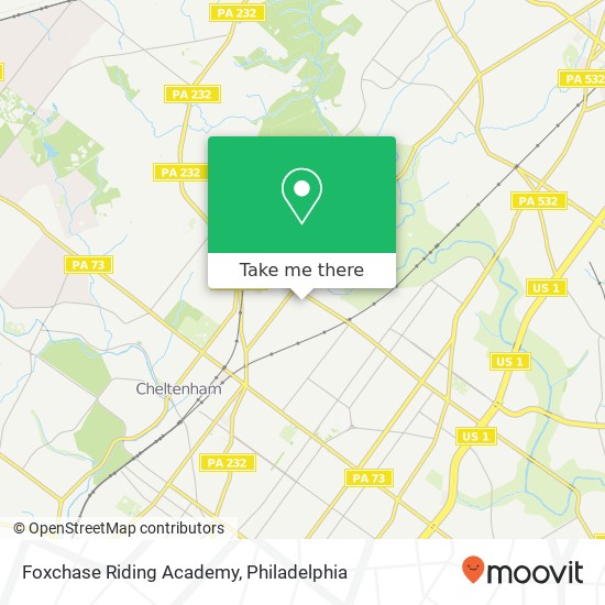 Mapa de Foxchase Riding Academy