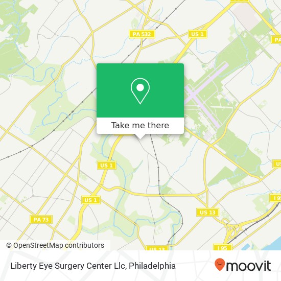 Mapa de Liberty Eye Surgery Center Llc