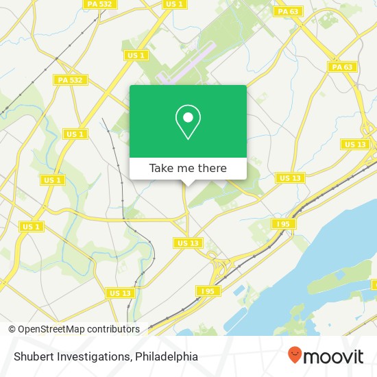 Shubert Investigations map