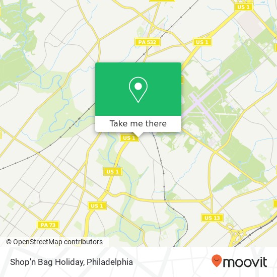 Mapa de Shop'n Bag Holiday