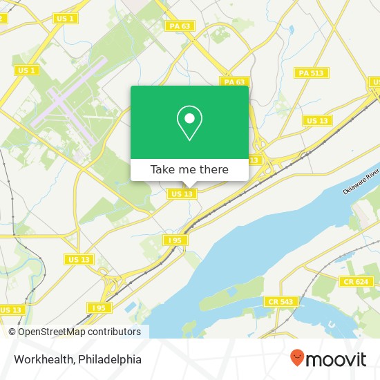 Workhealth map