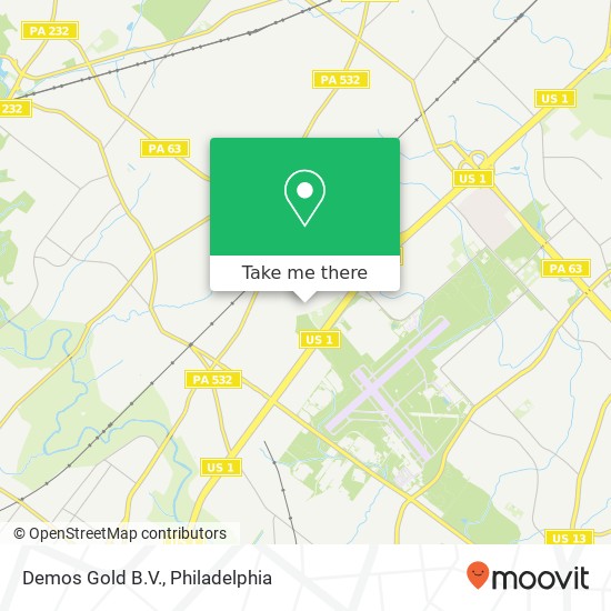 Demos Gold B.V. map