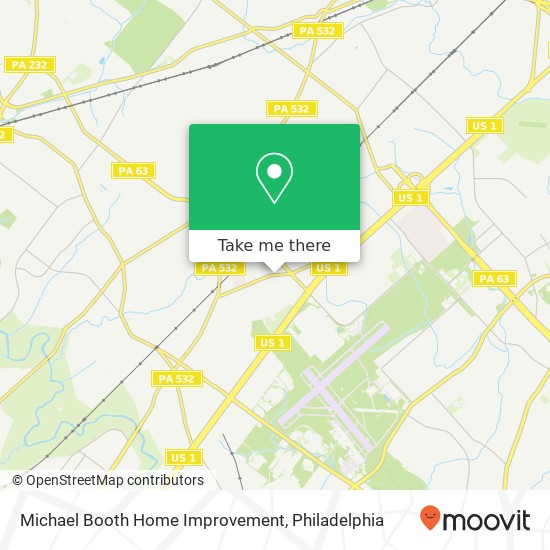 Mapa de Michael Booth Home Improvement