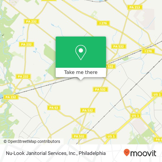 Nu-Look Janitorial Services, Inc. map