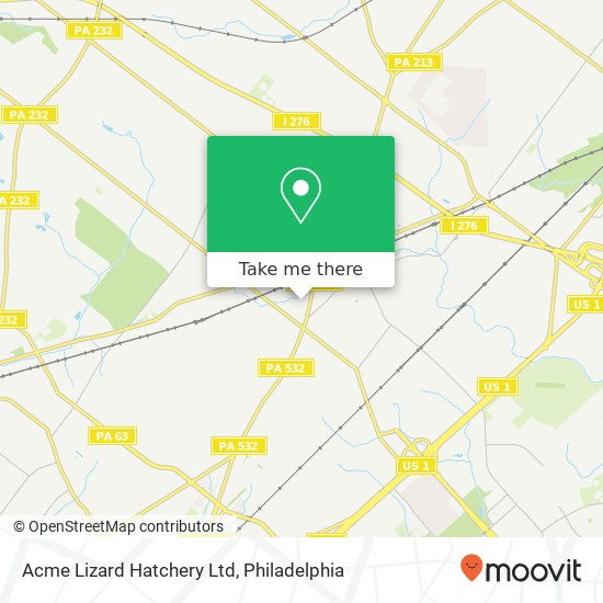 Acme Lizard Hatchery Ltd map