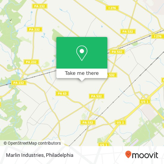 Mapa de Marlin Industries