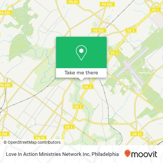 Love In Action Ministries Network Inc map