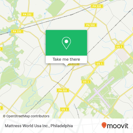 Mattress World Usa Inc. map