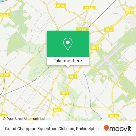 Grand Champion Equestrian Club, Inc map