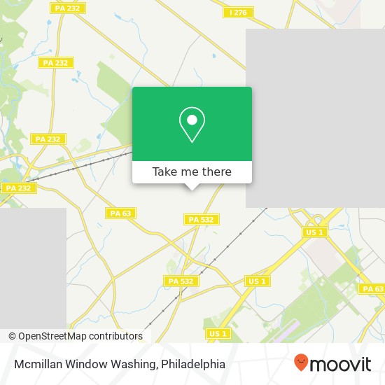 Mapa de Mcmillan Window Washing