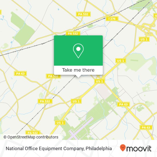 Mapa de National Office Equipment Company