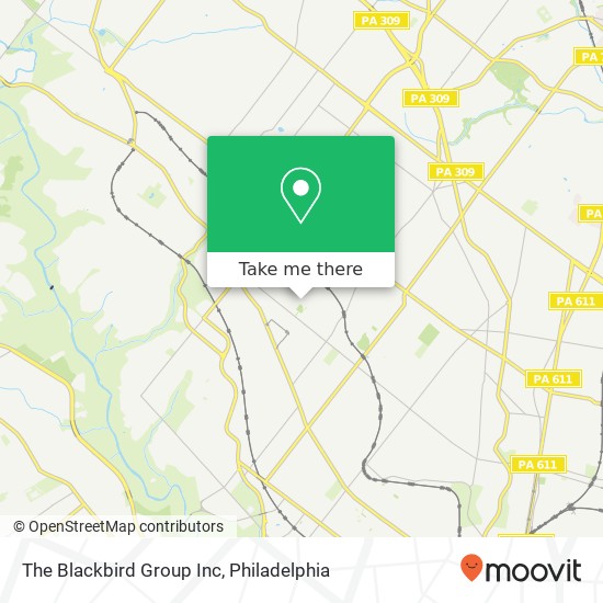 The Blackbird Group Inc map