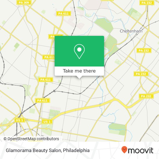 Glamorama Beauty Salon map