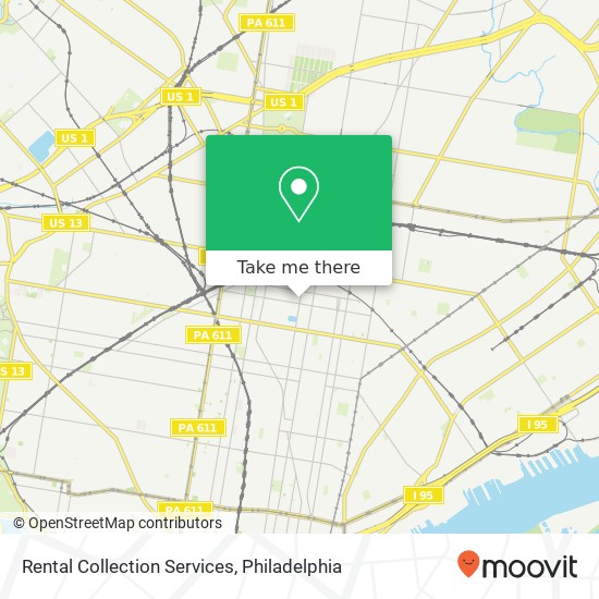 Mapa de Rental Collection Services