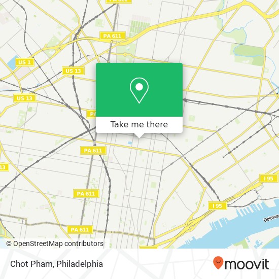Mapa de Chot Pham