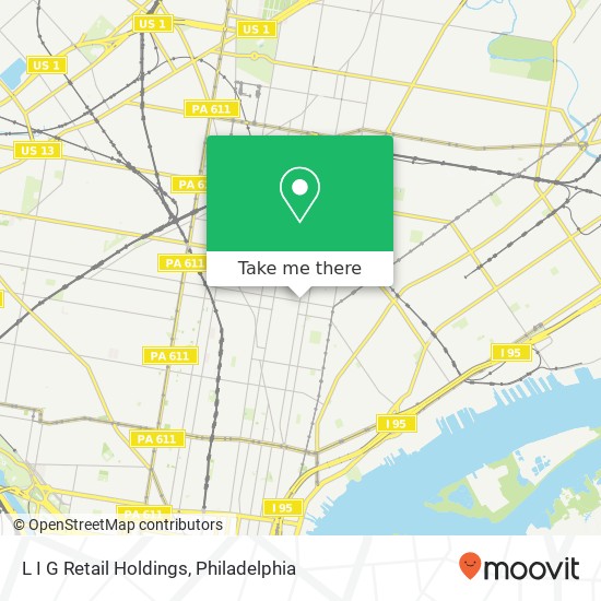 L I G Retail Holdings map