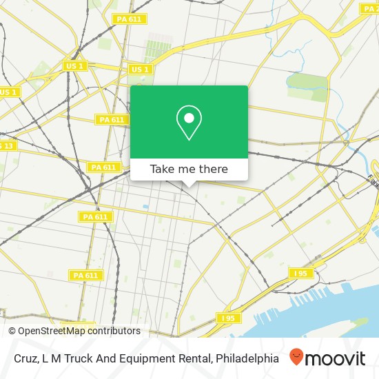 Cruz, L M Truck And Equipment Rental map