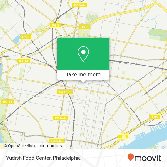 Yudish Food Center map
