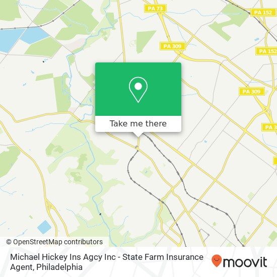 Michael Hickey Ins Agcy Inc - State Farm Insurance Agent map