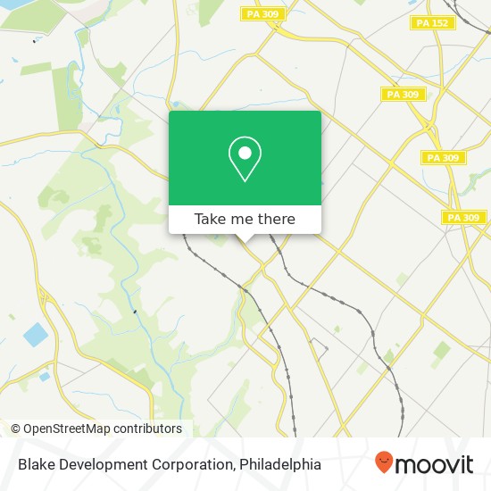 Blake Development Corporation map