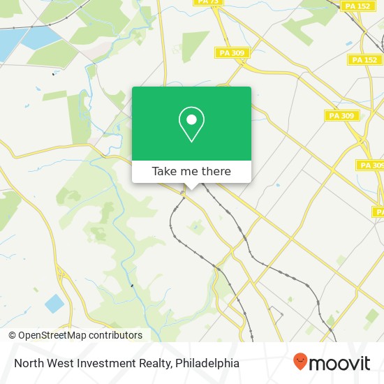 Mapa de North West Investment Realty