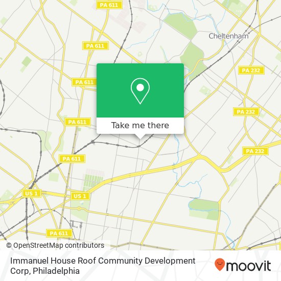 Mapa de Immanuel House Roof Community Development Corp