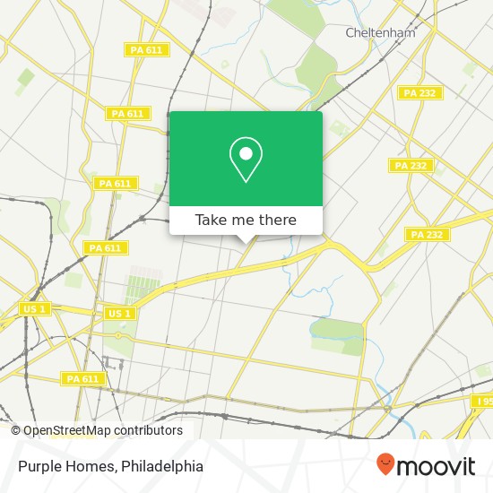 Purple Homes map