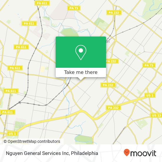 Nguyen General Services Inc map