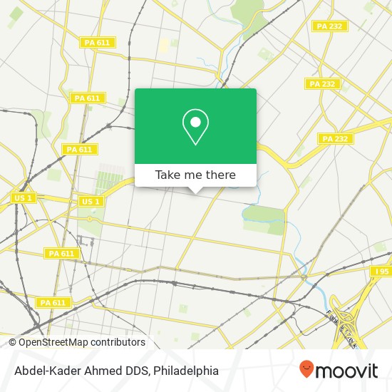 Abdel-Kader Ahmed DDS map
