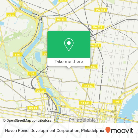 Mapa de Haven Peniel Development Corporation