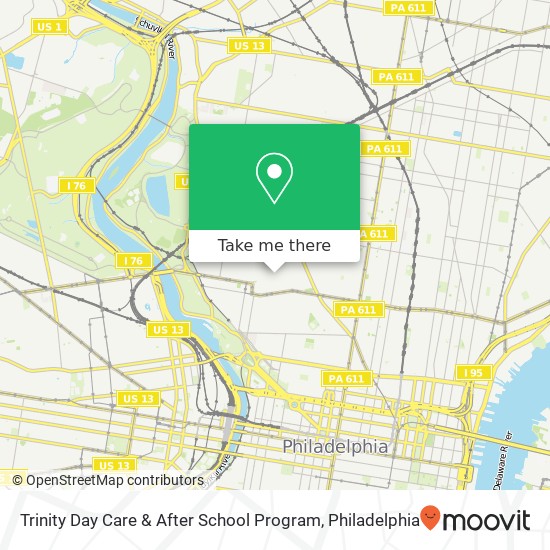 Trinity Day Care & After School Program map