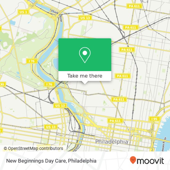 New Beginnings Day Care map