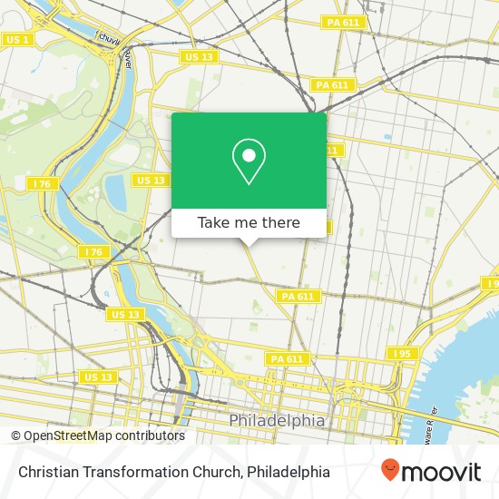 Mapa de Christian Transformation Church