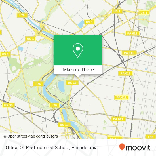 Office Of Restructured School map