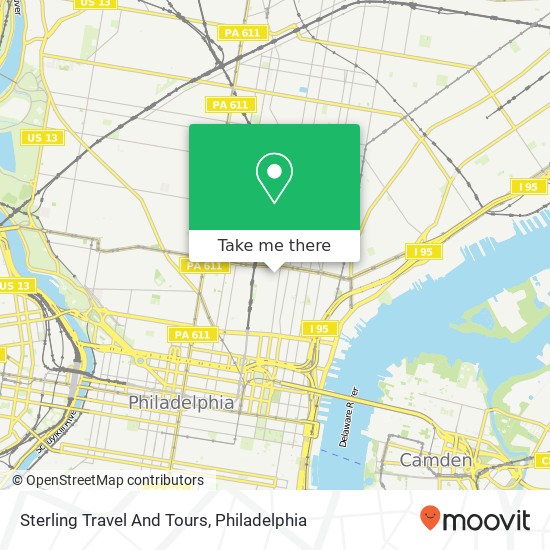 Sterling Travel And Tours map