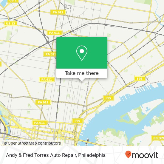 Andy & Fred Torres Auto Repair map