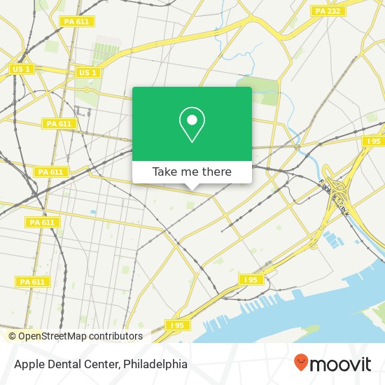 Apple Dental Center map