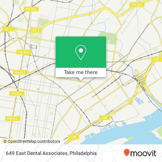 649 East Dental Associates map